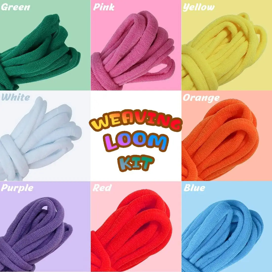 Durable Knitting Loom Set Rope Hook Needle Crafts Accessories Crochet Multicolored DIY Arts and Crafts String Maker Tool Gift